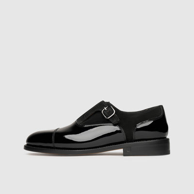 Monk buckle shoes for women